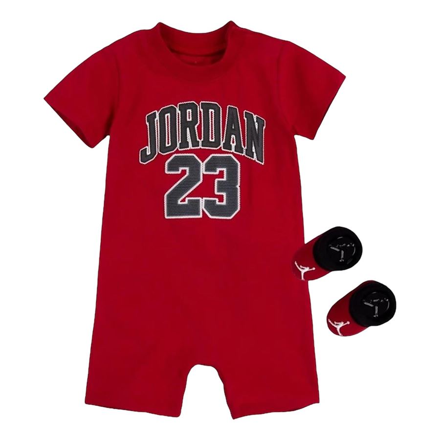 23 ROMPER & BOOTIE SET Jordan | NJ0444R78